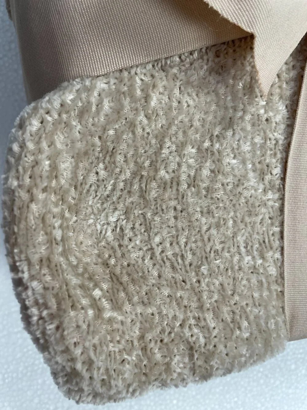 Home Reflections Luxe Knit Oversized Throw, NWT